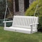 Highwood Usa 5ft Lehigh Porch Swing Outdoor Furniture for Patio, Backyard, Garden AD-PORL1-WHE - alternate 1